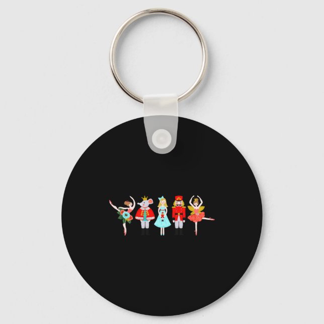 Chaveiro Christmas Nutcracker Character Illustrations  (Frente)