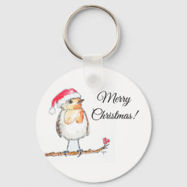 Chaveiro Christmas Robin