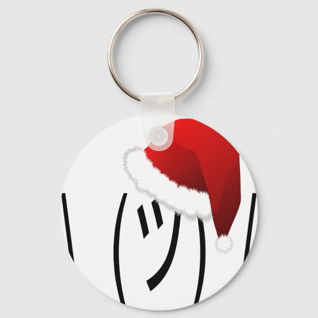 Chaveiro christmas shrug emoji (Frente)