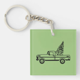 Chaveiro Christmas tree truck