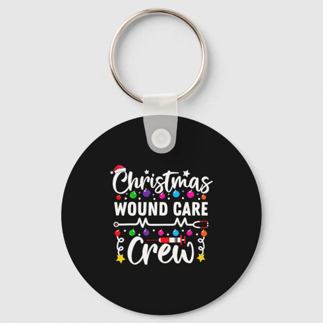 Chaveiro Christmas Wound Care Crew Nurse Xmas Nursing Rn Lp (Frente)