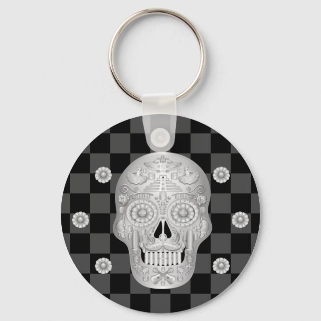 Chaveiro Chrome Calavera Watch (Frente)