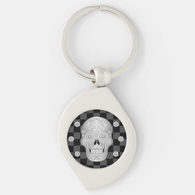Chaveiro Chrome Calavera Watch (Frente)