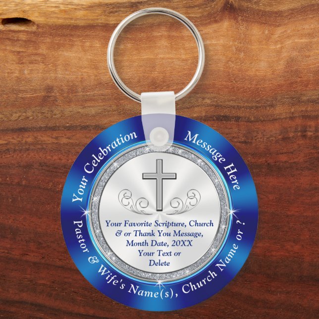 Chaveiro Church Anniversary Souvenirs for Church Members (Frente)