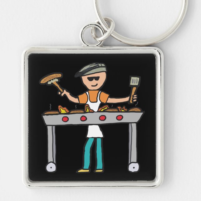 Chaveiro Churrasco Barbecue Grillmaster (Frente)