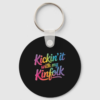 Chaveiro Chutar Com Minha Reunião Familiar Engraçada Do Kin
