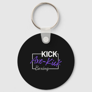 Chaveiro Chute de Machado de Kickboxing