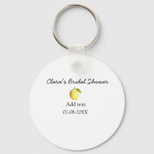 Chaveiro Chuva de arroz de limão moderna simples minimalist