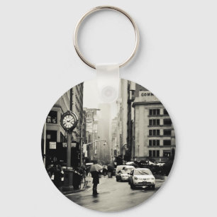 Chaveiro Chuva no Nova Iorque - Estilo de Vintage