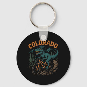 Chaveiro Ciclismo de Montanha Colorado T-rex Dinossauro Div