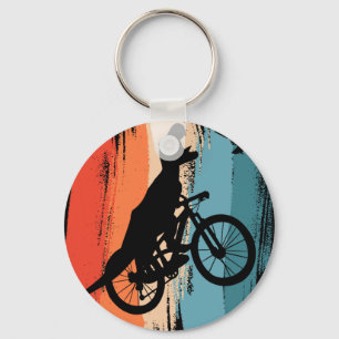 Chaveiro Ciclismo T-rex Dinossauro Mountain Bike Dino Ridin