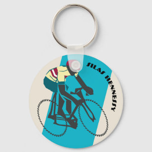Chaveiro Ciclista (Azul)