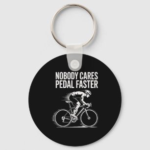 Chaveiro Ciclista Citação Design Motivador Ninguém Se Impor