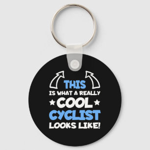 Chaveiro Ciclista Legal Bicicleta De Montanha Ciclista Cicl