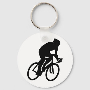 Chaveiro ciclista Tour de France que compete a bicicleta