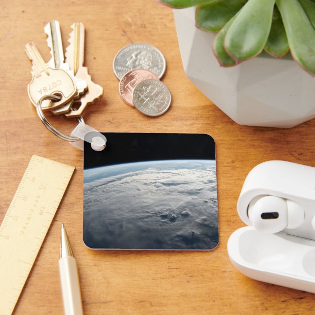 Chaveiro Ciclone Tropical Idai Acima Da Costa Da África. (Mesa)