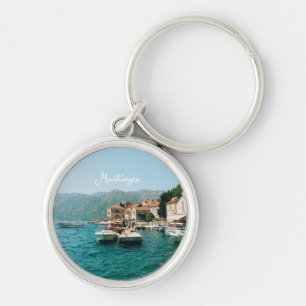 Chaveiro Cidade costeira de Perast, Montenegro
