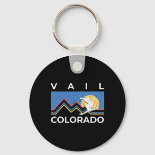 Chaveiro Cidade de Esqui de Vail Colorado Montanhas Rochosa
