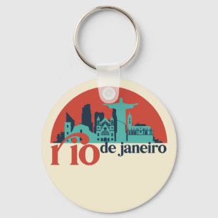Chaveiro Cidade do Rio de Janeiro Vintage