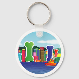 Chaveiro Cidade dos Ossos do Cachorro