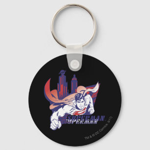 Chaveiro Cidade e Nome do Super-Homem