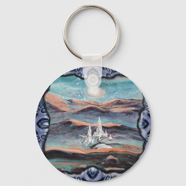 Chaveiro Cidade futura da luz (Frente)