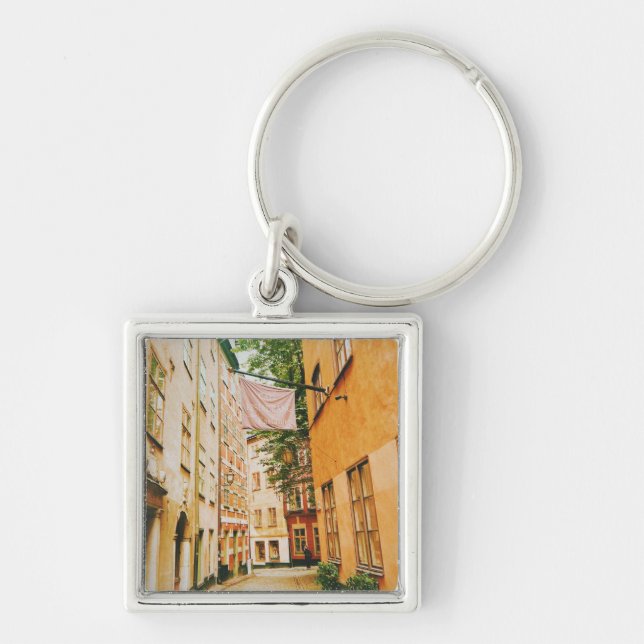 Chaveiro Cidade histórica antiga, Gamla Stan, Estocolmo, Su (Frente)
