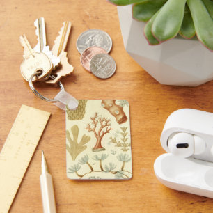 Chaveiro Ciência — Biologia Do Livro De Têxteis — Animais D