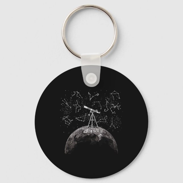 Chaveiro Ciência da Lua - Professor de Astronomia, Astrofís (Frente)