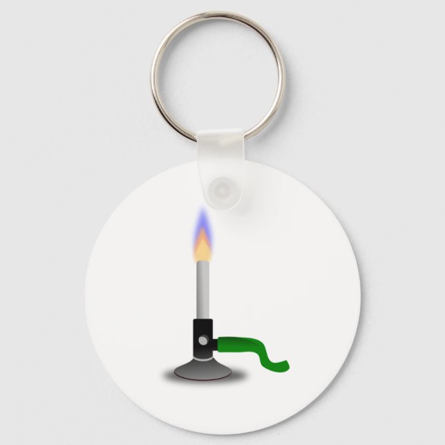 Chaveiro Ciência e Química Bunsen Burner (Frente)