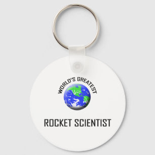 Chaveiro Cientista do Rocket do mundo o grande