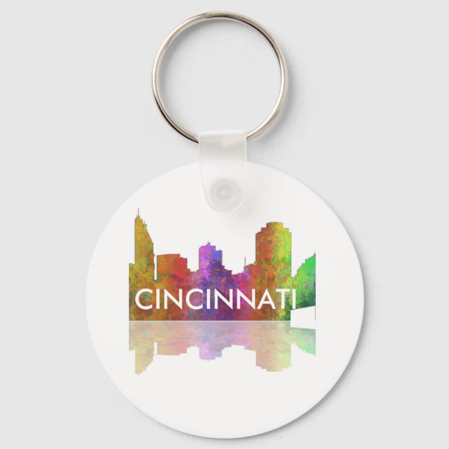 Chaveiro Cincinnati Skyline (Frente)