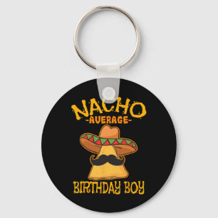 Chaveiro Cinco de Celebração de Nacho Média de Aniversário