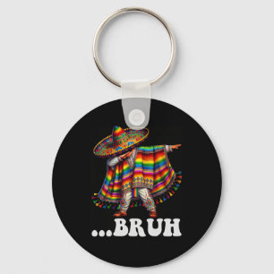 Chaveiro Cinco De Mayo Bruh Mexicano Rapbing Sombrero Po