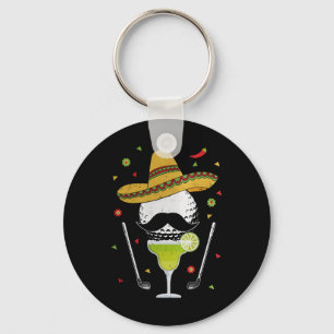 Chaveiro Cinco De Mayo Golfe Byl Com Sombrero E Margarita
