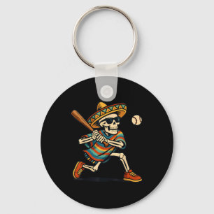 Chaveiro Cinco De Mayo Mariachi Skeleton Baseball S Mexican
