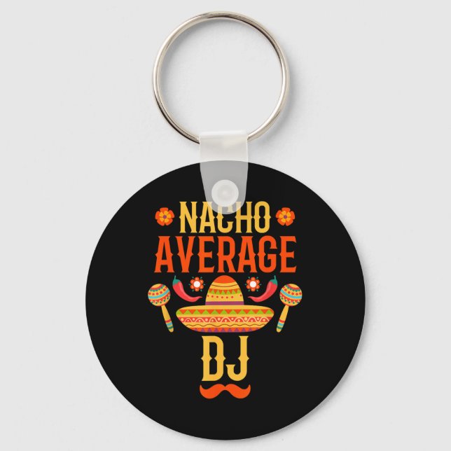 Chaveiro Cinco De Mayo Nacho Média Dj (Frente)