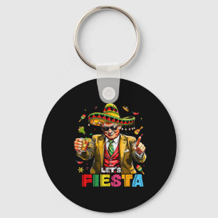 Chaveiro Cinco De Mayo Trump Taco Engraçado Mexicano Trump 