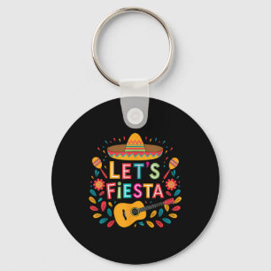 Chaveiro Cinco engraçados de Mayo deixa Fiesta Sombrero Hat