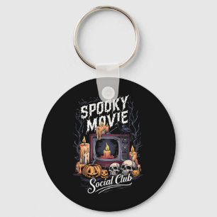 Chaveiro Cinema Social Club Vintage Tv Halloween Horreen Ar