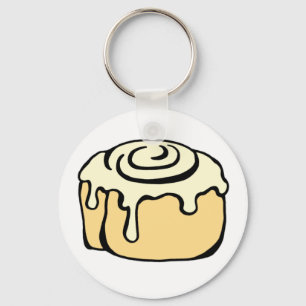 Chaveiro Cinnamon Roll Honey Bun Design