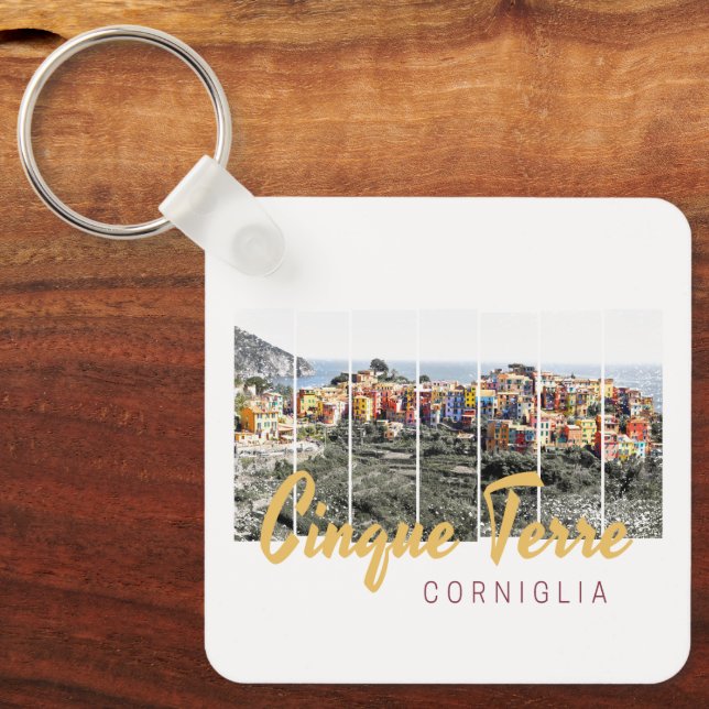 Chaveiro Cinque Terre Corniglia Riomaggiore - Itália (Frente)