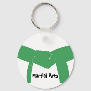 Chaveiro Cinto verde das artes marciais