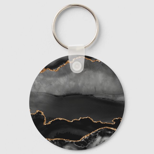 Chaveiro Cinza Negra- Manteiga-Manteiga Ouro (Frente)