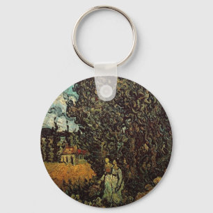 Chaveiro Ciprestes e Duas Mulheres de Vincent van Gogh