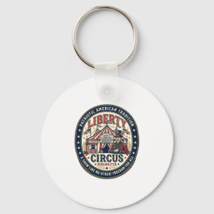 Chaveiro Circo Patriótico Liberty Patriótico Mestre de Reta