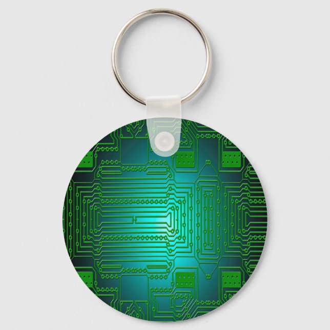 Chaveiro Circuitos condutores de conselhos (Frente)