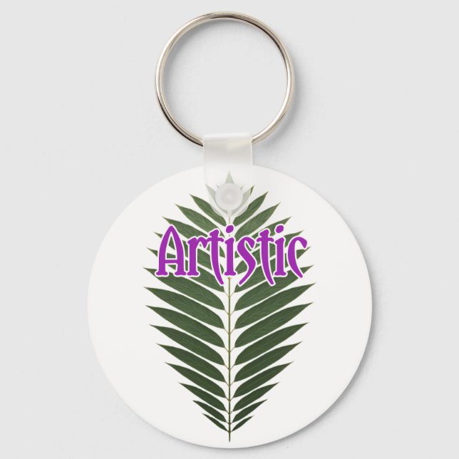 Chaveiro Círculo de Alumínio, 2" (Frente)