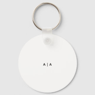 Chaveiro Círculo de Alumínio, 2"