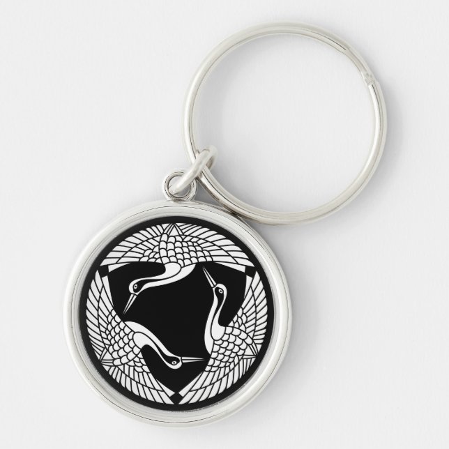 Chaveiro Círculo de três gruas (Frente)